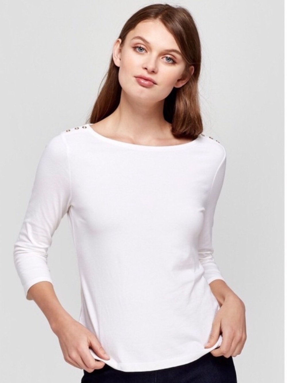 A New Day Women's Button-Shoulder Top!